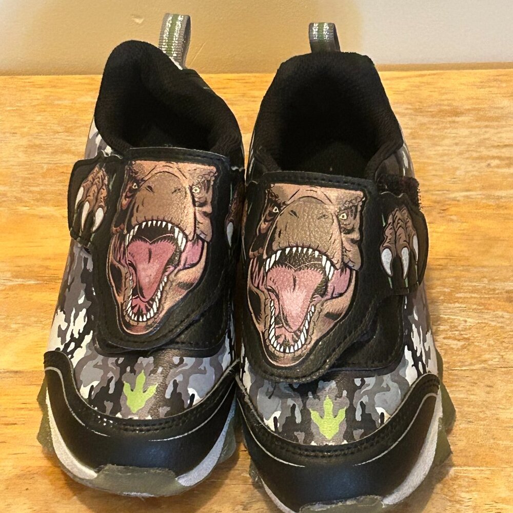 Jurassic World T-Rex Shoes Camo Sneakers